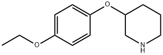 3-(4-ETHOXYPHENOXY)PIPERIDINE 结构式