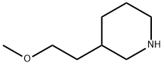 3-(2-methoxyethyl)piperidine(SALTDATA: HCl) 结构式