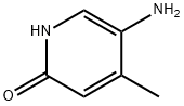 5-氨基-4-甲基2-羟基吡啶 结构式