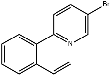 5-BROMO-2-(2-VINYLPHENYL)PYRIDINE 结构式