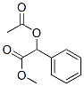 2-Acetoxy-2-phenylacetic acid methyl ester 结构式