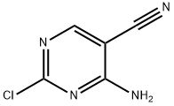 4-氨基-2-氯嘧啶-5-腈 结构式