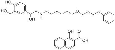 甲醇中沙米特罗溶液标准物质 结构式
