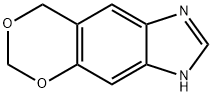 [1,3]Dioxino[4,5-f]benzimidazole,  3,8-dihydro- 结构式