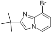 8-溴-2-叔丁基-咪唑[1.2-吡啶 结构式