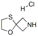 5-Oxa-8-thia-2-aza-spiro[3.4]octane, hydrochloride 结构式