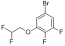 5-Bromo-1-(2,2-difluoro-ethoxy)-2,3-difluoro-benzene 结构式