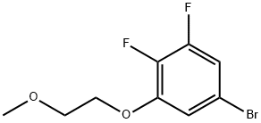 5-溴-1,2-二氟-3-(2-甲氧基乙氧基)苯 结构式