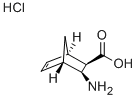 3-氧-氨基双环[2.2.1]庚-5-烯-2-氧-羧酸 盐酸盐 结构式