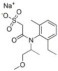 异丙甲草胺 乙磺酸钠盐 钠盐 结构式