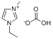 1-乙基-3-甲基咪唑碳酸氢盐 结构式