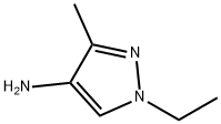 1-乙基-3-甲基-4-氨基-1H-吡唑 结构式