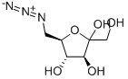 5-叠氮基-5-脱氧-D-果糖 结构式