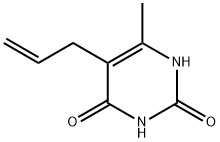 5-Allyl-6-methyluracil 结构式