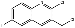 2-Chloro-3-(chloromethyl)-6-fluoroquinoline