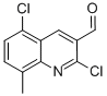 2,5-二氯-8-甲基喹啉-3-甲醛 结构式