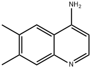 4-AMINO-6,7-DIMETHYLQUINOLINE 结构式