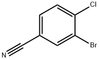 3-溴-4-氯苯腈 结构式