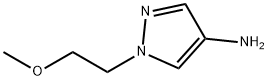 1-(2-甲氧基乙基)-1H-吡唑-4-胺 结构式