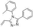 3-PHENYL-4-O-TOLYL-5-VINYL-4H-1,2,4-TRIAZOLE 结构式