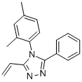 4-(2,4-DIMETHYLPHENYL)-3-PHENYL-5-VINYL-4H-1,2,4-TRIAZOLE 结构式