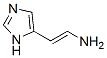 Ethenamine,  2-(1H-imidazol-5-yl)- 结构式