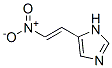 1H-Imidazole,  5-(2-nitroethenyl)- 结构式