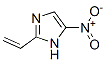 1H-Imidazole,  2-ethenyl-5-nitro- 结构式