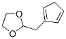 1,3-Dioxolane,  2-(1,4-cyclopentadien-1-ylmethyl)- 结构式