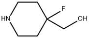 4-氟哌啶-4-甲醇 结构式