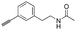 Acetamide,  N-[2-(3-ethynylphenyl)ethyl]- 结构式