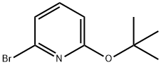 2-溴-6-叔丁氧基吡啶 结构式