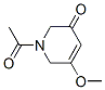 3(2H)-Pyridinone, 1-acetyl-1,6-dihydro-5-methoxy- (9CI) 结构式