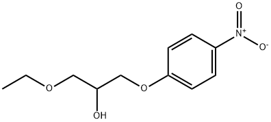 2-Propanol, 1-ethoxy-3-(4-nitrophenoxy)- 结构式