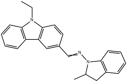 N-[(9-Ethylcarbazol-3-yl)methylene]-2-methyl-1-indolinylamine