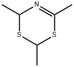 二氢-2,4,6-三甲基-1,3,5-(4H)二噻嗪 结构式