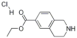 1,2,3,4-四氢异喹啉-6-甲酸乙酯盐酸盐 结构式