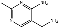 4-氨基-2-甲基-5-(氨甲基)嘧啶 结构式