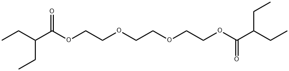 TRIETHYLENE GLYCOL DI(2-ETHYLBUTYRATE) 结构式