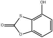 1,3-Benzoxathiol-2-one, 4-hydroxy- 结构式