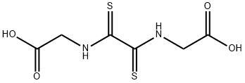 N,N'-BIS(CARBOXYMETHYL)DITHIOOXAMIDE 结构式
