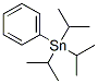 Tris(1-methylethyl)phenylstannane 结构式