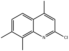 2-氯-4,7,8-三甲基喹啉 结构式