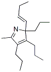 2-((E)-BUT-1-ENYL)-5-METHYL-2,3,4-TRIPROPYL-2H-PYRROLE 结构式