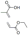 BASF甲基丙烯酸/ 丙烯酸乙酯共聚物(1:1) 结构式