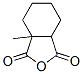 3a-methyl-5,6,7,7a-tetrahydro-4H-isobenzofuran-1,3-dione 结构式