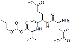 butyloxycarbonyl-4-methylene-glutamyl-glutamyl-valine 结构式