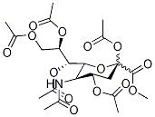 N-Acetylneuraminic Acid Methyl Ester 2,4,7,8,9-Pentaacetate-d3 结构式