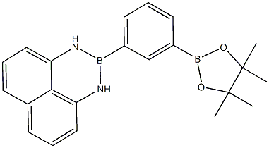 M-苯二硼酸频哪醇酯,1,8-二氨基萘保护试剂 结构式