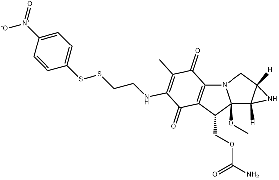 N-7-(2-(硝基苯基二硫)乙基)丝裂霉素 C